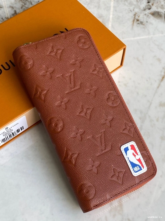 WIS LOUIS LVXNBA ZIPPY VUITTON WALLET 0814